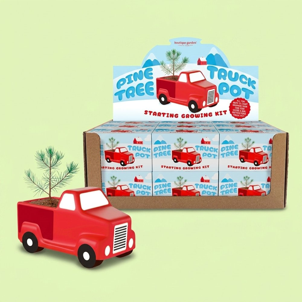Pine Tree Truck Pot seasonal growing kit